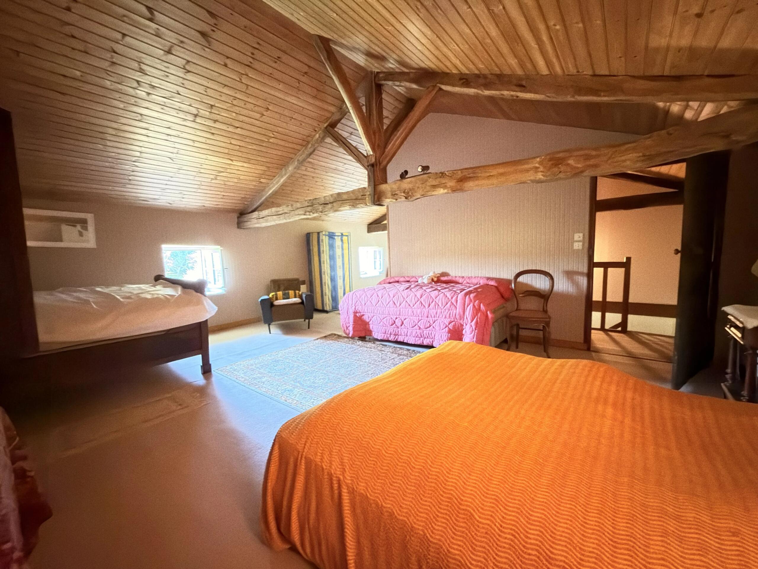 Charming Character Property with Barn and Beautiful Garden – Close to Nanteuil-en-Vallée, Poitou-Charentes – France – BVI85872