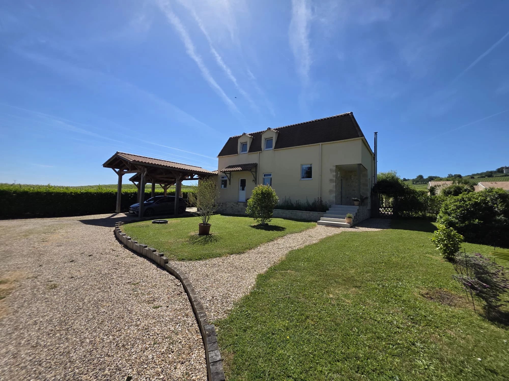Beautiful, energy efficient house with stunning views close to Bergerac, Aquitaine – France – BVI85469