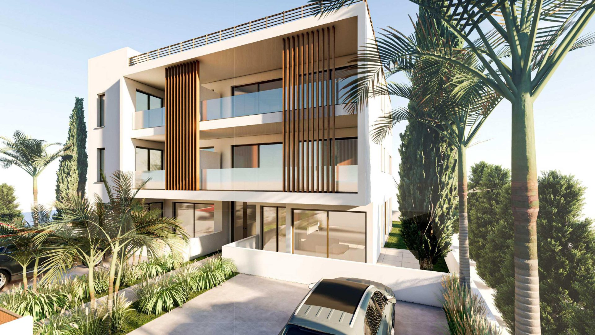 2 bedroom Apartments / Penthouses in Geroskipou, Paphos, Cyprus – A-AKR-2-201