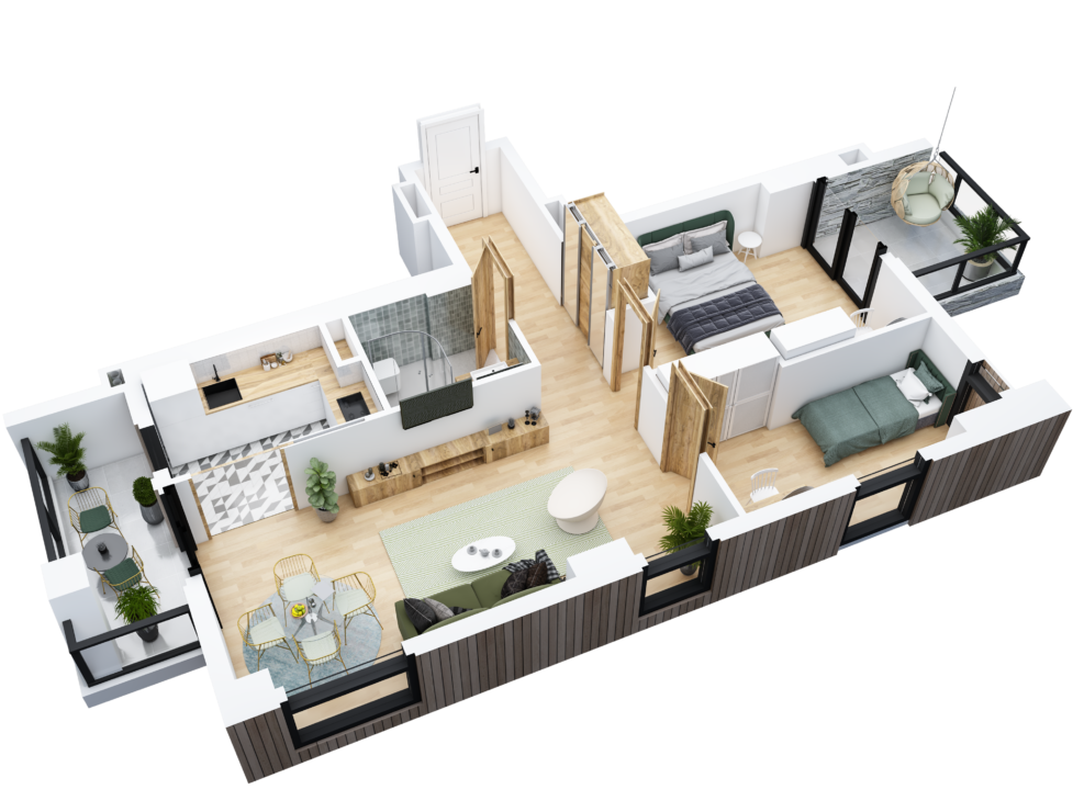 Investment Property in Kobuleti, Georgia | Pine Residence – Luxury Apartments 150m from Beach