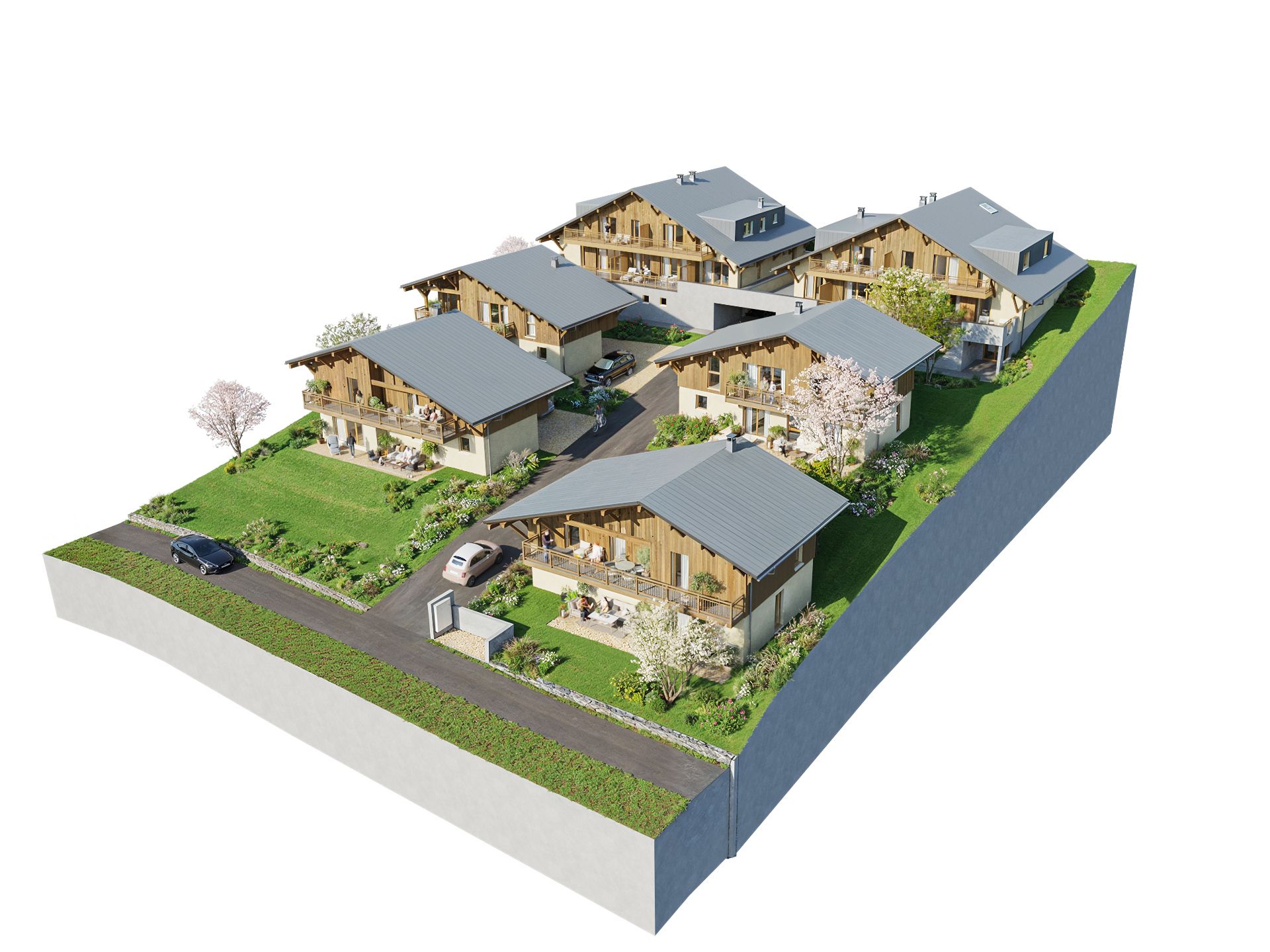 An Opportunity To Purchase One Of Four Brand New Chalets In The Sunny, Quiet Hamlet Of Richebourg. – MEUNIERSC