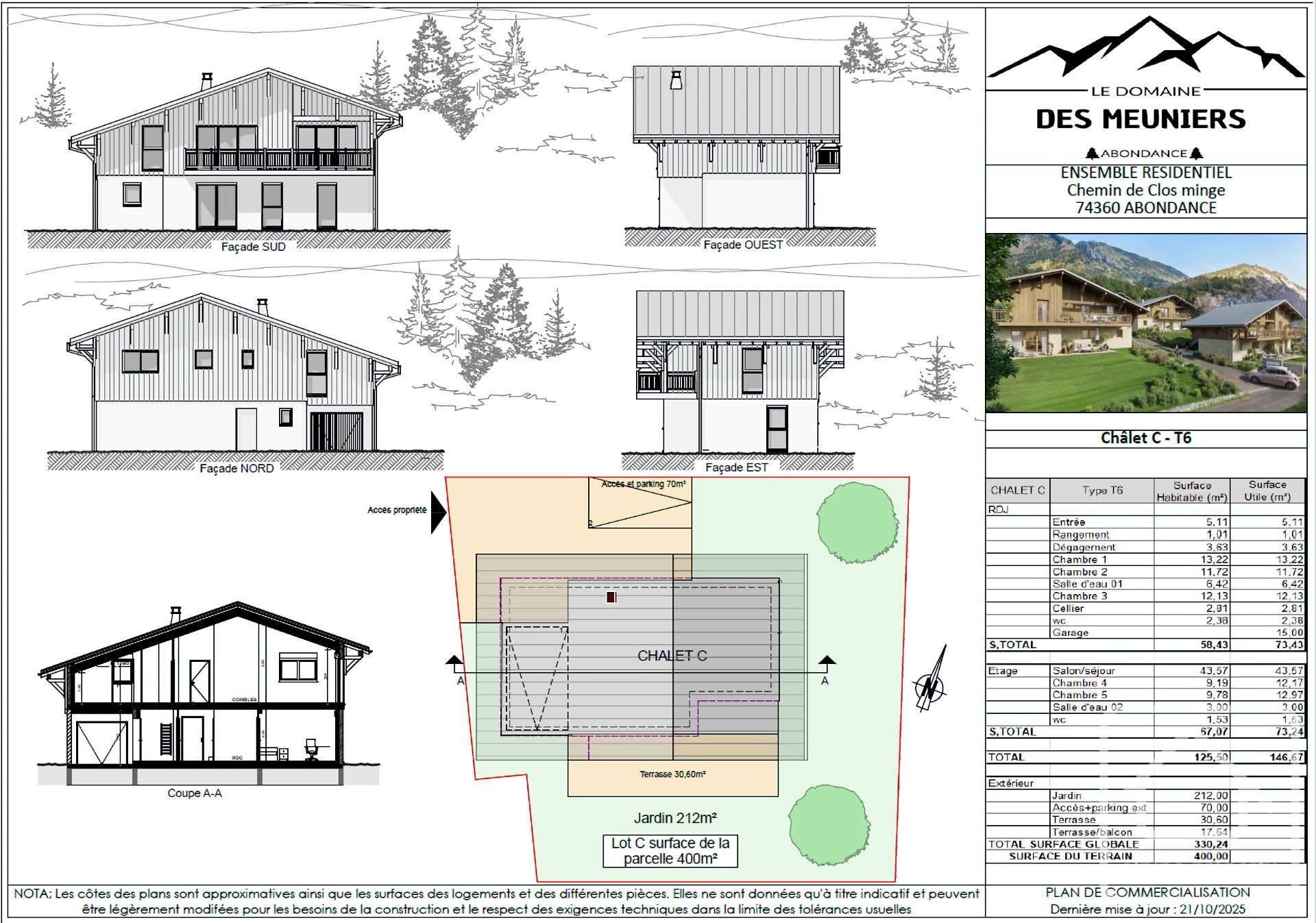An Opportunity To Purchase One Of Four Brand New Chalets In The Sunny, Quiet Hamlet Of Richebourg. – MEUNIERSC