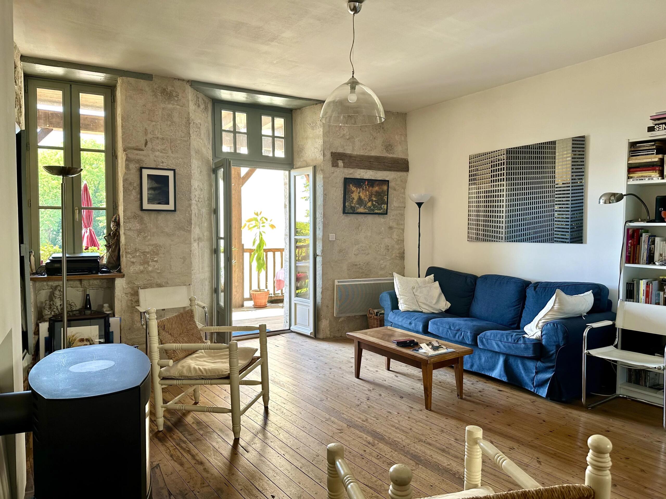 Charming Townhouse in the Heart of of lively listed village with panoramique views, Poitou-Charentes – France – BVI85933