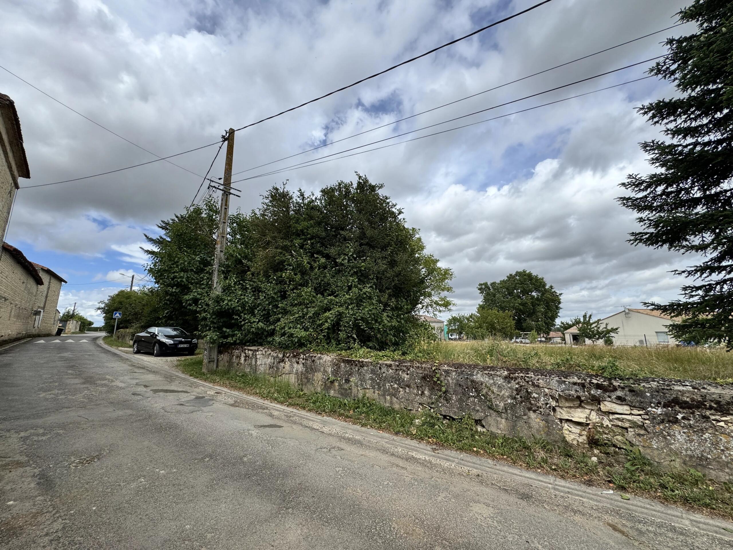 Large plot of land in the centre of the village, Poitou-Charentes – France – BVI85908
