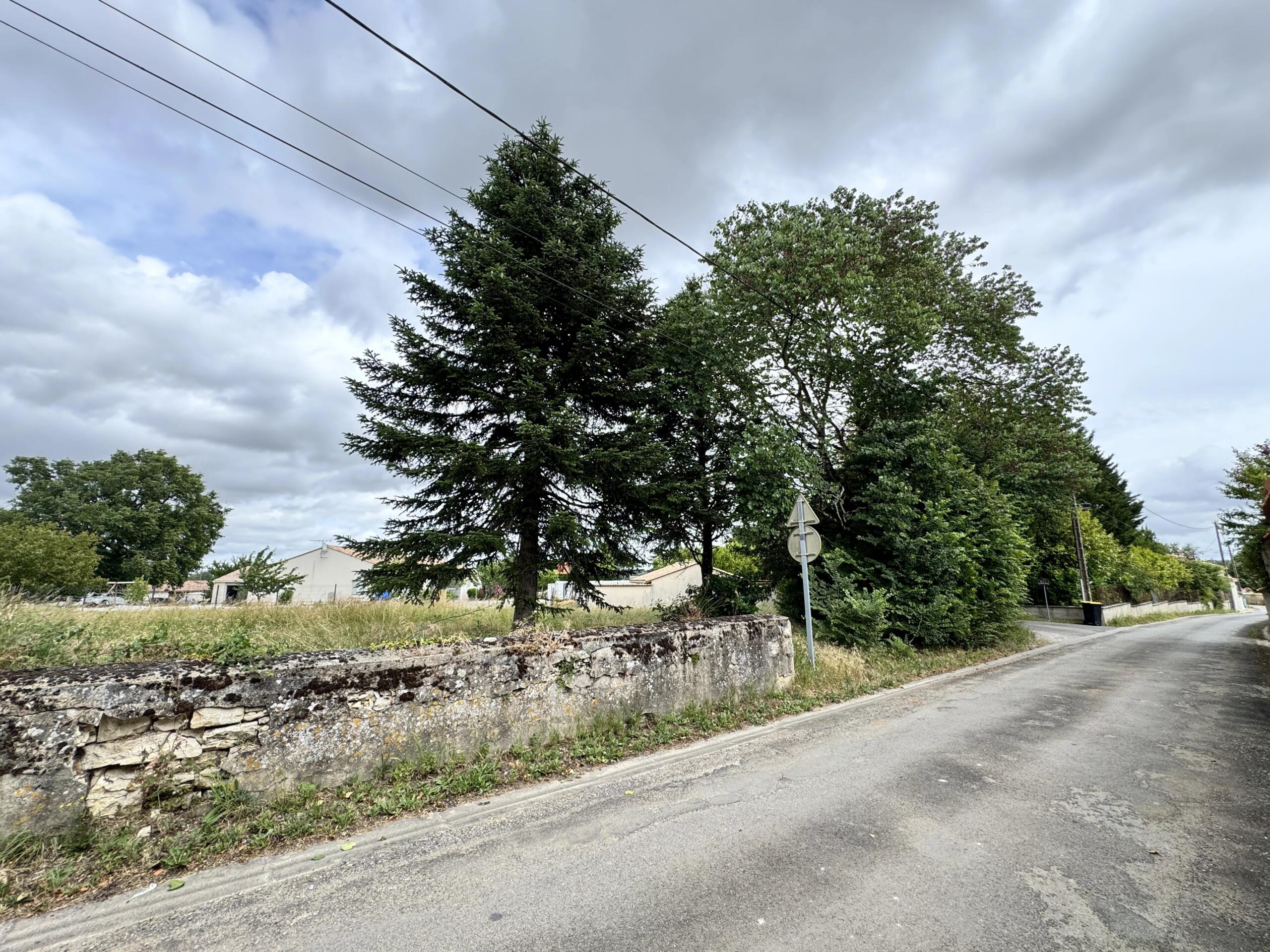 Large plot of land in the centre of the village, Poitou-Charentes – France – BVI85908