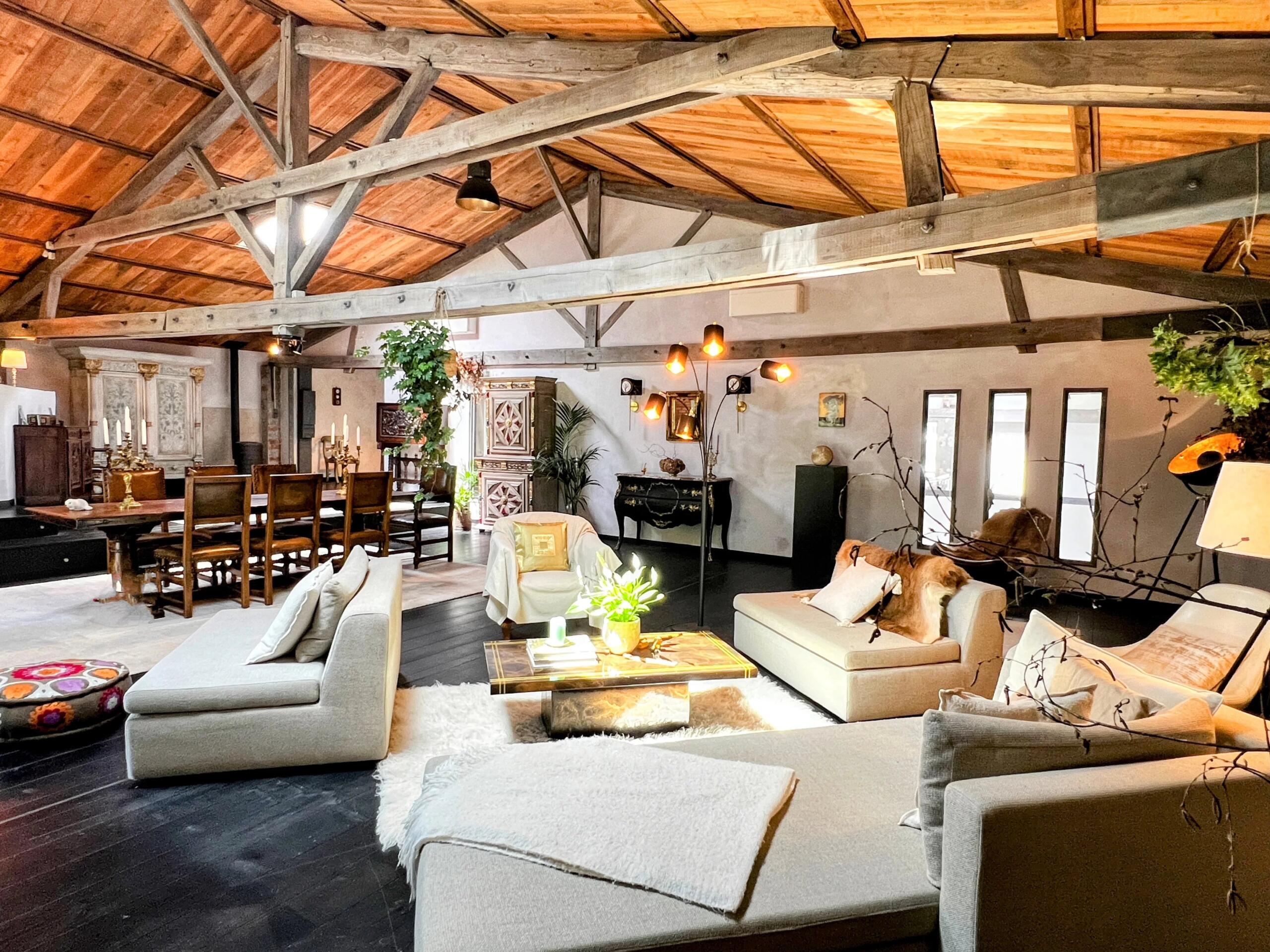 A Former Dairy Reimagined as a Remarkable Home and Unique Creative Space, Aquitaine – France – BVI85887