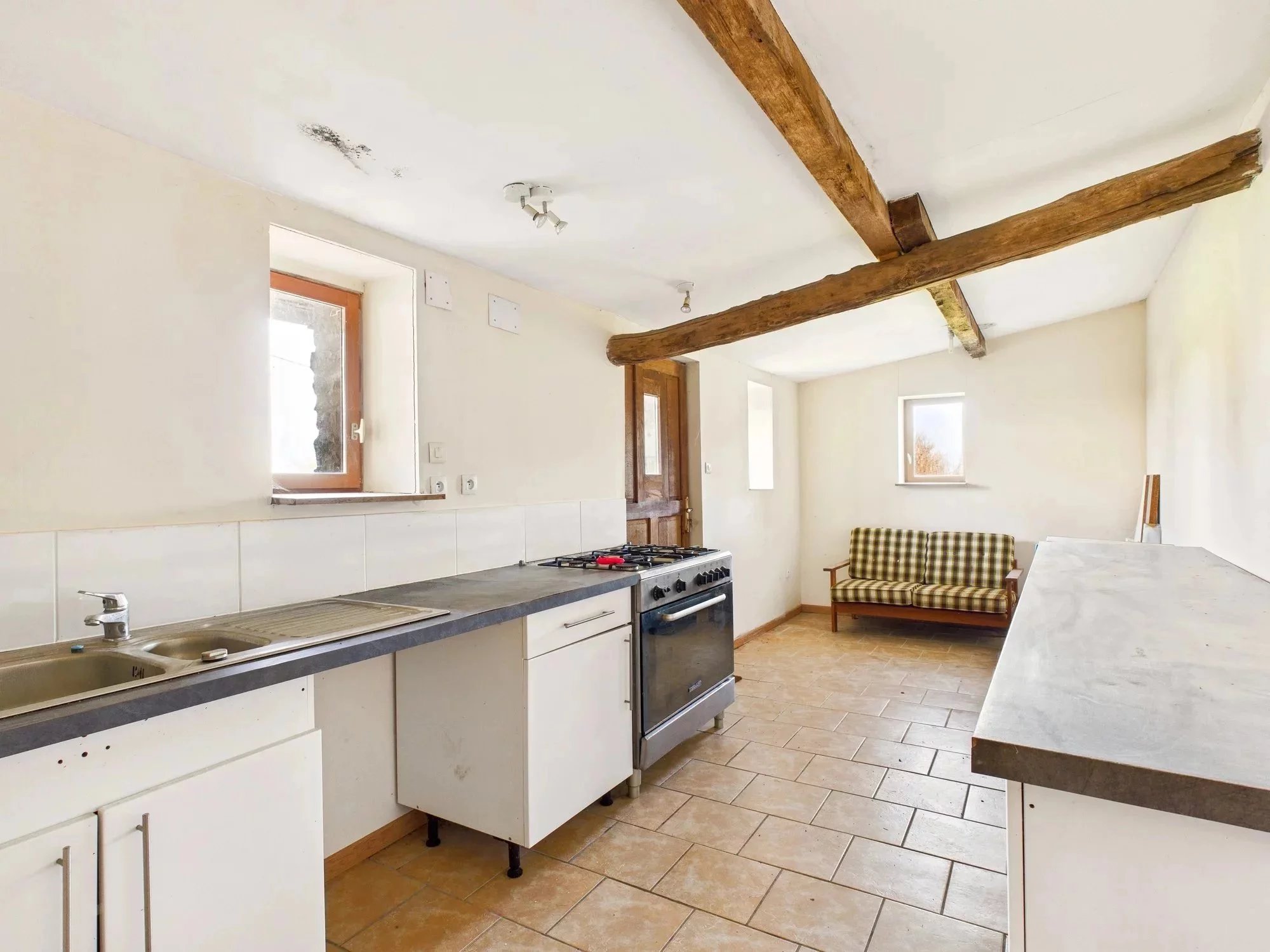 Traditional stone village house with large guest house and 3099 m2 of land, Poitou-Charentes – France – BVI80187