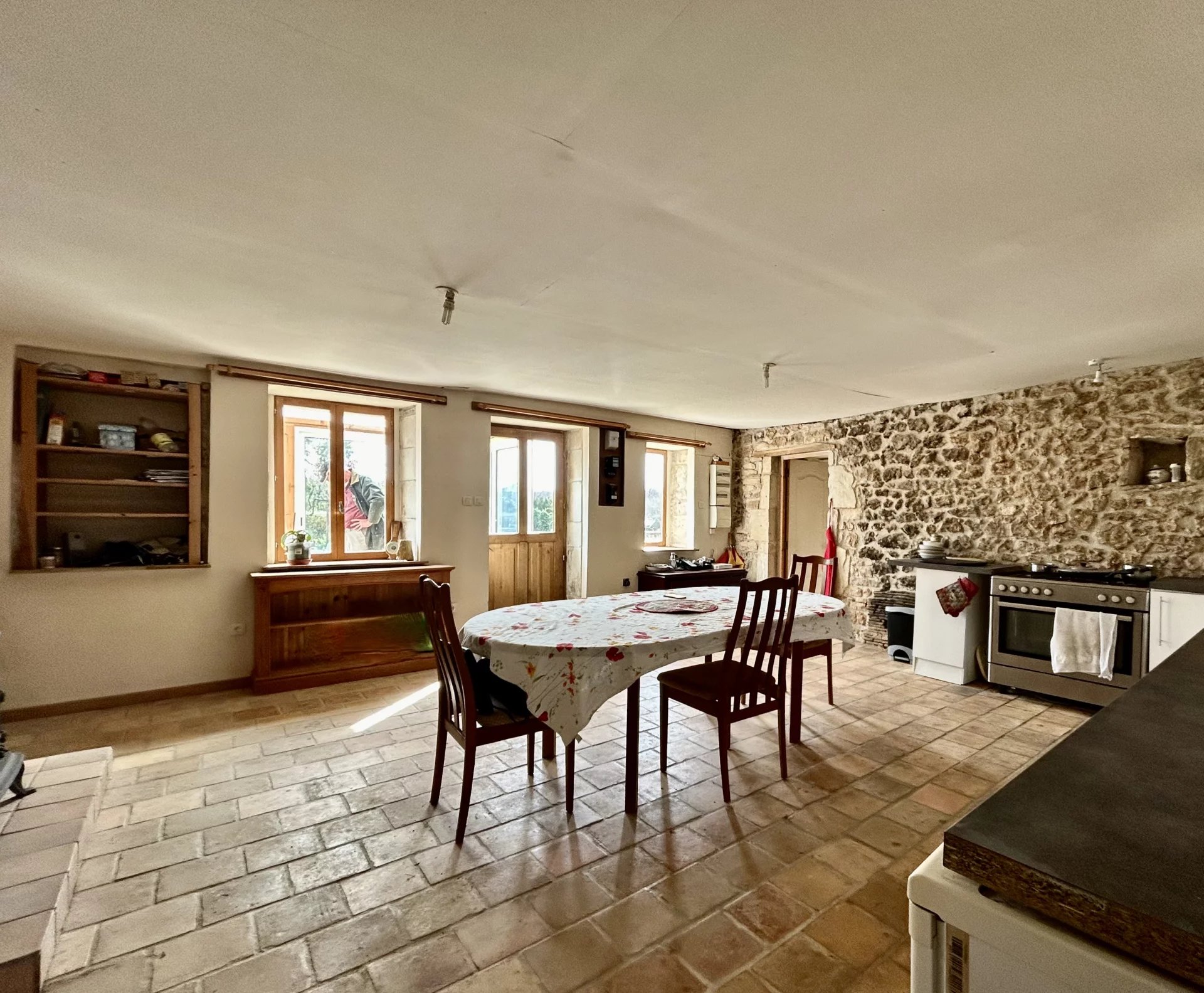 Traditional stone village house with large guest house and 3099 m2 of land, Poitou-Charentes – France – BVI80187