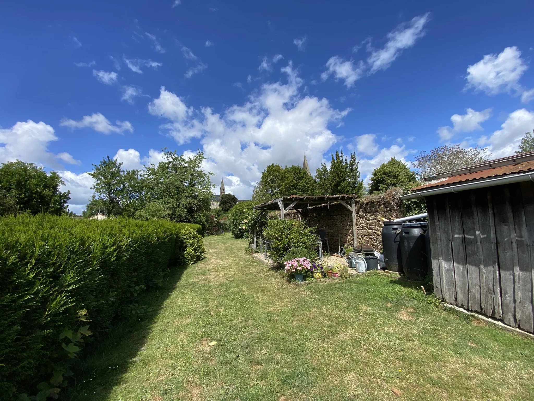 Charming townhouse in Le Dorat with superb views and a garden, Limousin – France – BVI86124