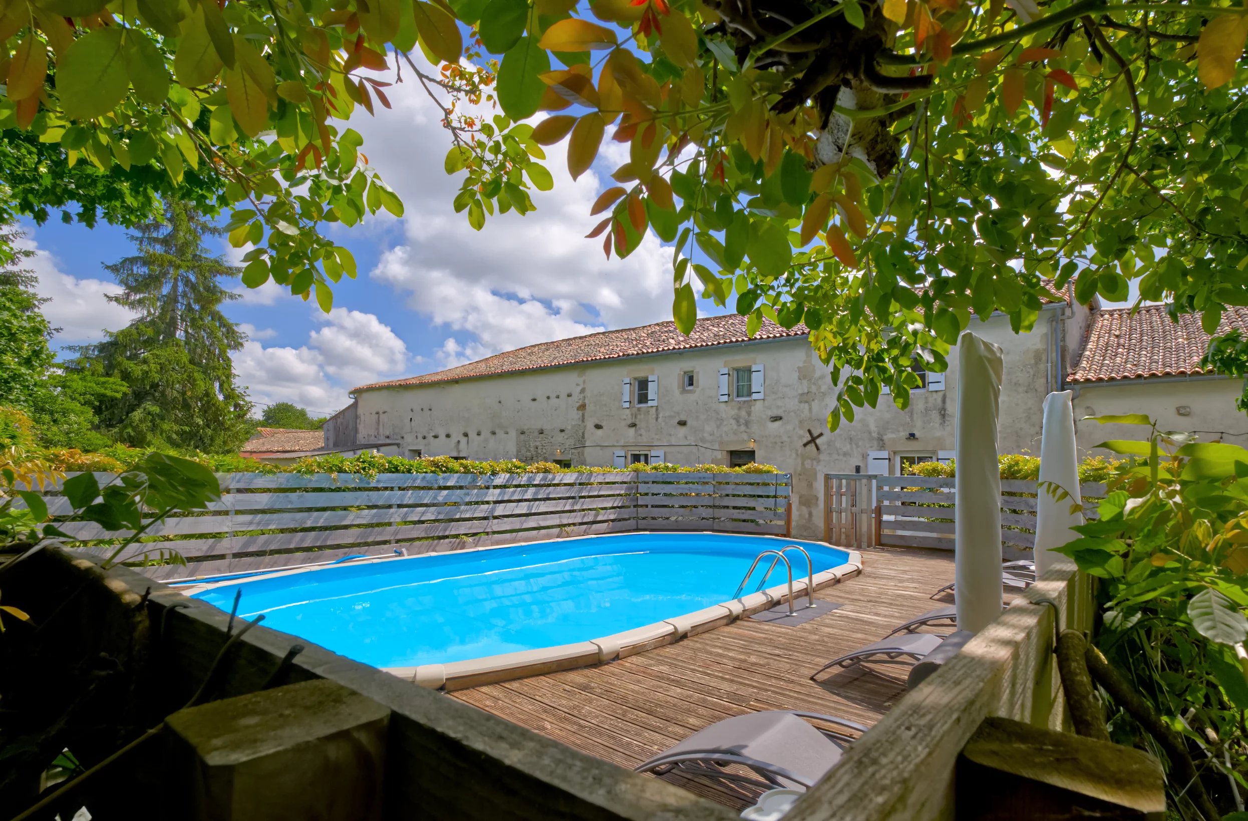 Spacious family home PLUS large 4/6 bedroom gîte in heart of sought-after village, Poitou-Charentes – France – BVI85726
