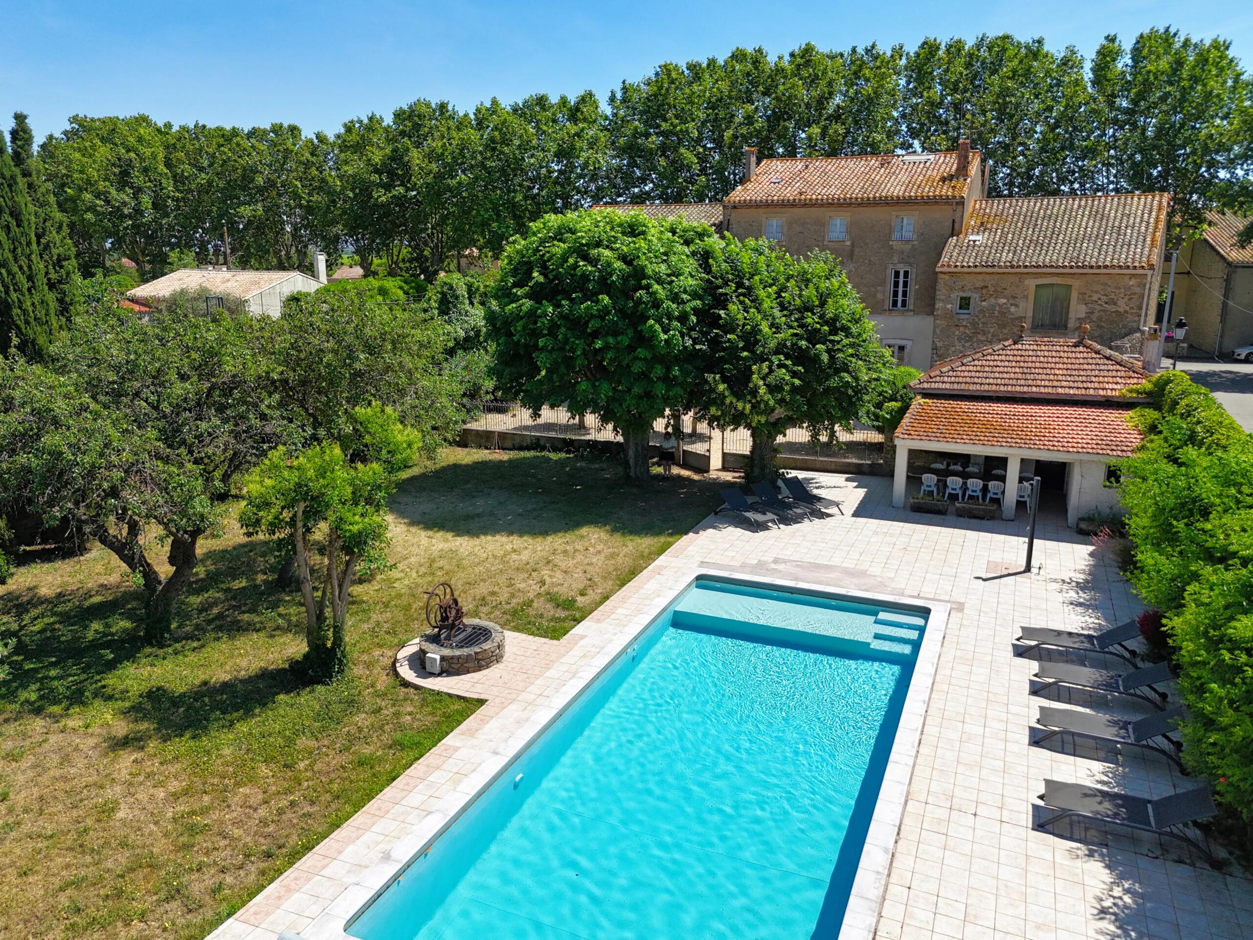 Exceptional Village Manor with Pool and 1,000m² of Barns, Languedoc-Roussillon – France – BVI85603