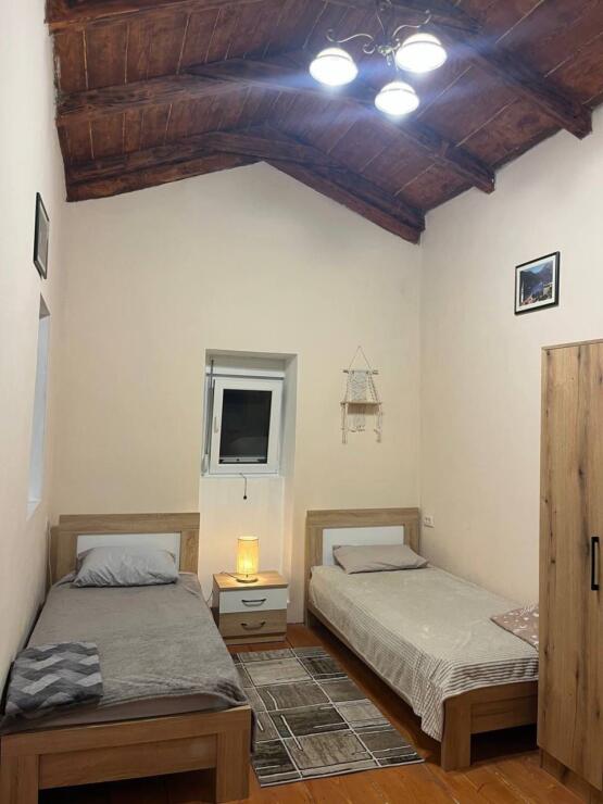A restored 17th-century stone manor house, 208 m², on a 3700 m² plot near Budva, is for sale.