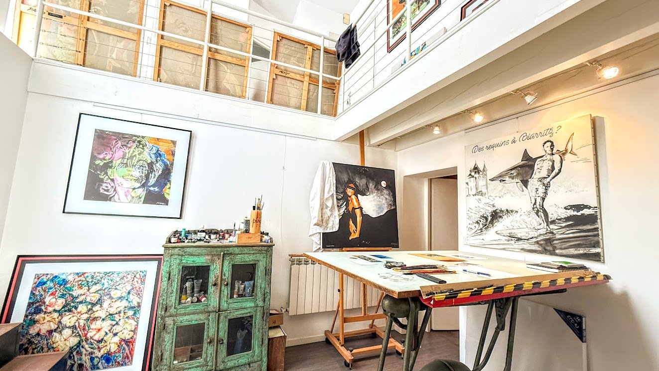 2 bedroom loft in Biarritz, Pyrénées-Atlantiques, France