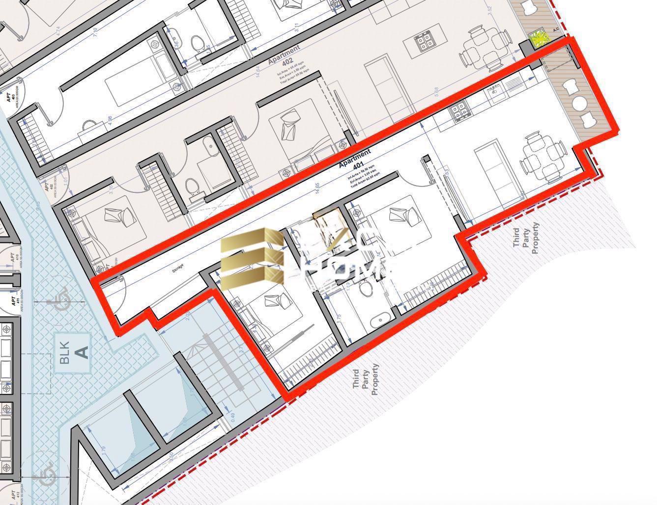 2 bedroom Apartment in Msida, Malta – 68718