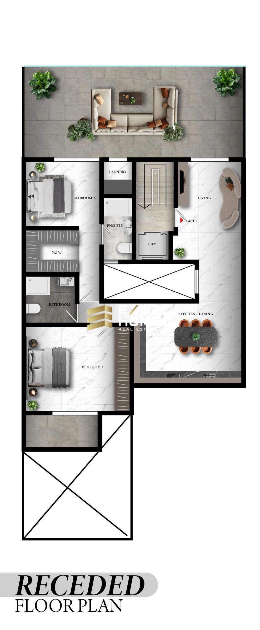 2 bedroom Penthouse in Qormi, Malta – 68708