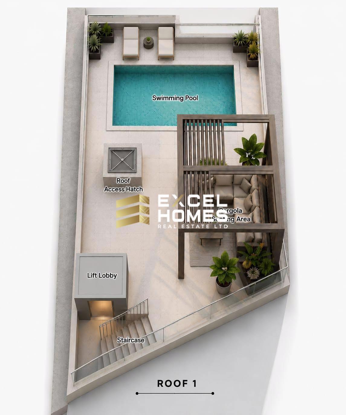 3 bedroom Penthouse in Attard, Malta – 68688