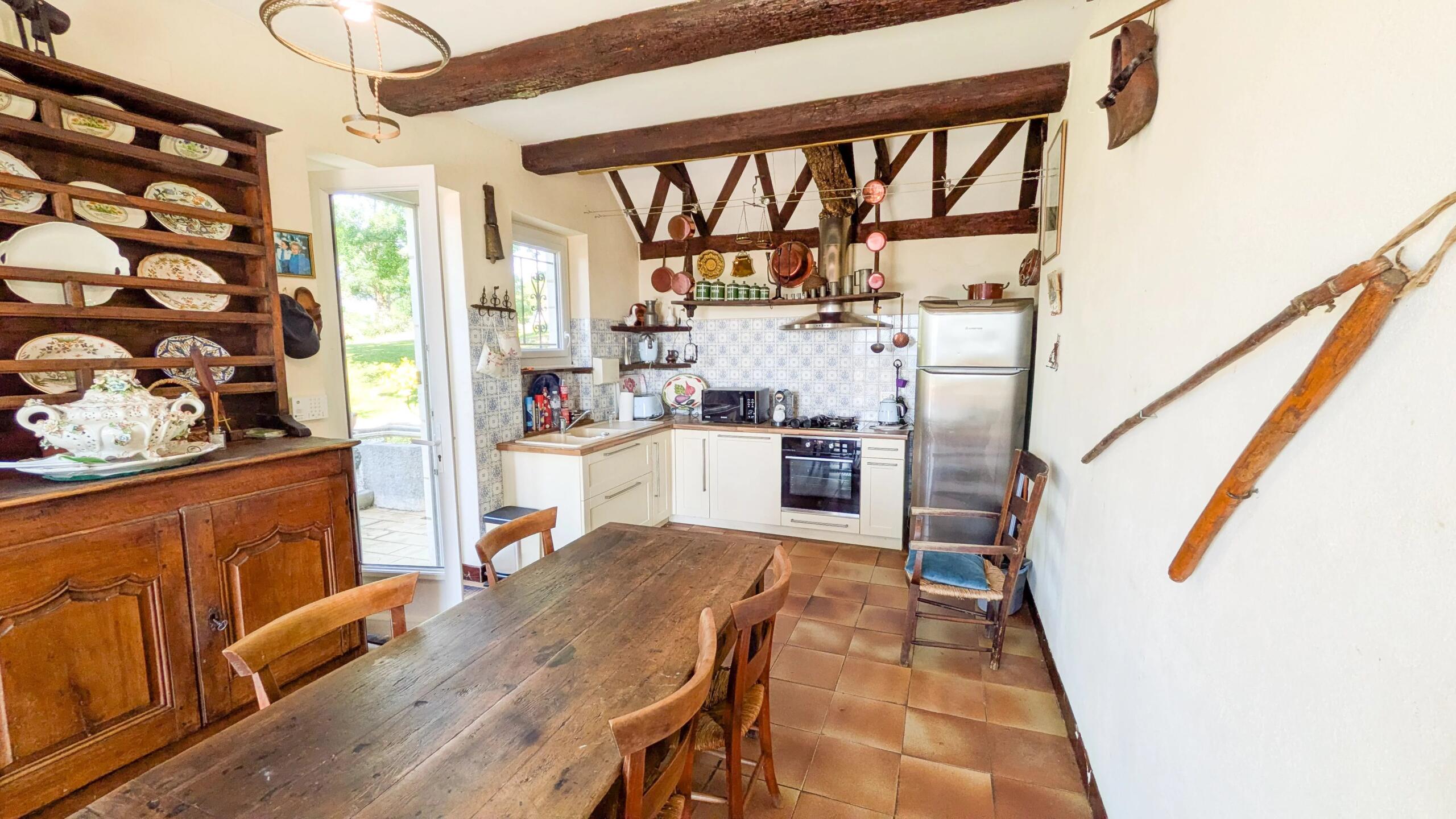 Stone house with guest accommodation, heated pool and fabulous views!!, Limousin – France – BVI85319