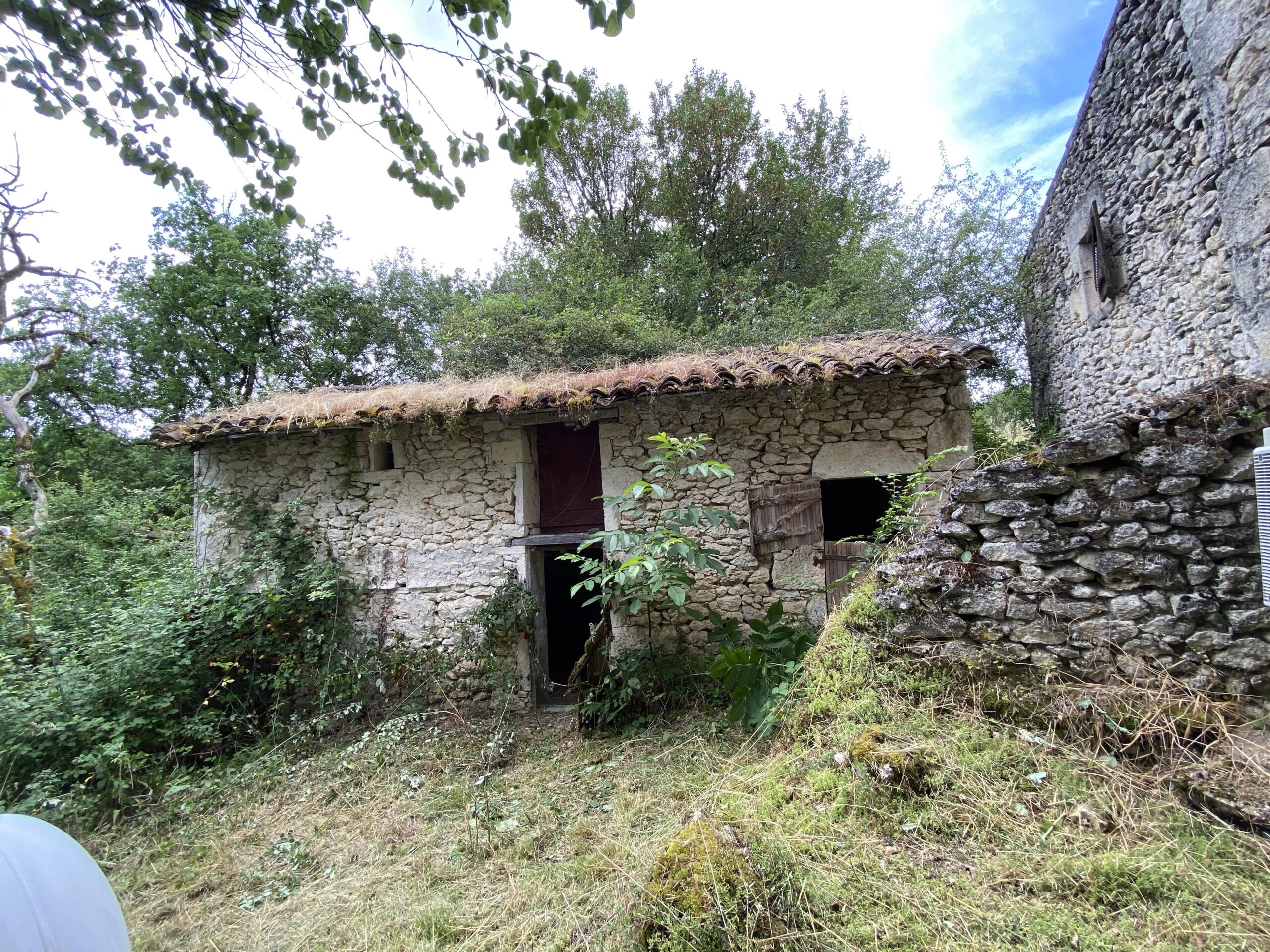 Rare Renovation Opportunity – Traditional Stone House, Barns and 1 Hectare of Land, Lauzerte, Midi-Pyrénées – France – BVI83947