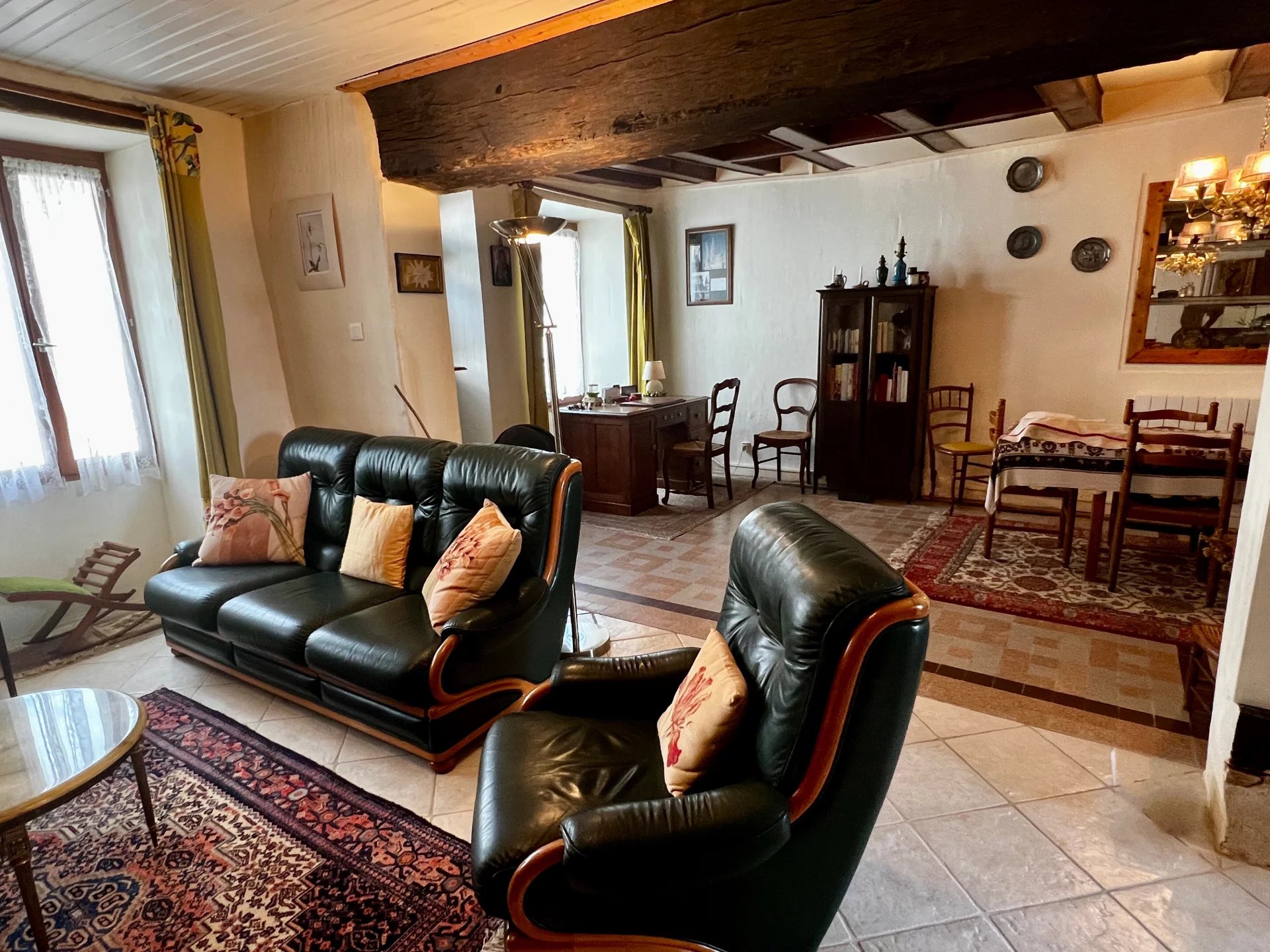 Spacious Townhouse with Sunny Terrace and Garden – Le Dorat, Limousin – France – BVI81455