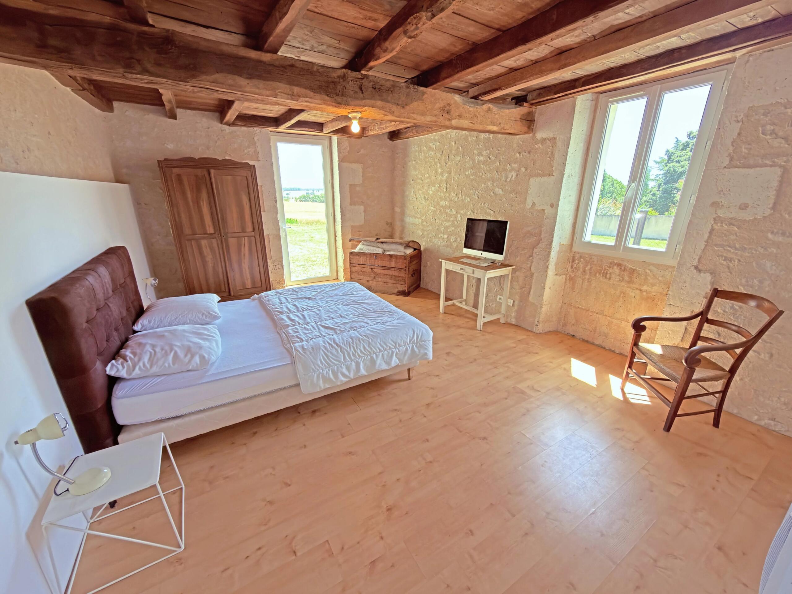 Charming Farmhouse with Exceptional Barn, Swimming Pool and Stunning Countryside Views, Aquitaine – France – BVI77972