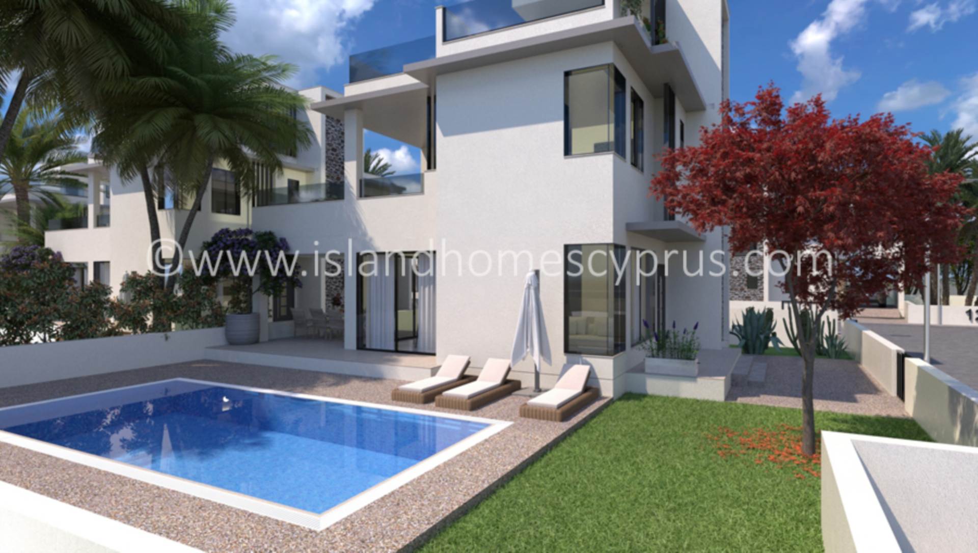 3 bedroom Villa in Protaras, Famagusta, Cyprus – AeR104dp
