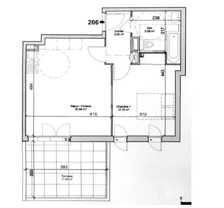 1 bedroom appartement in Antibes, Alpes-Maritimes, France