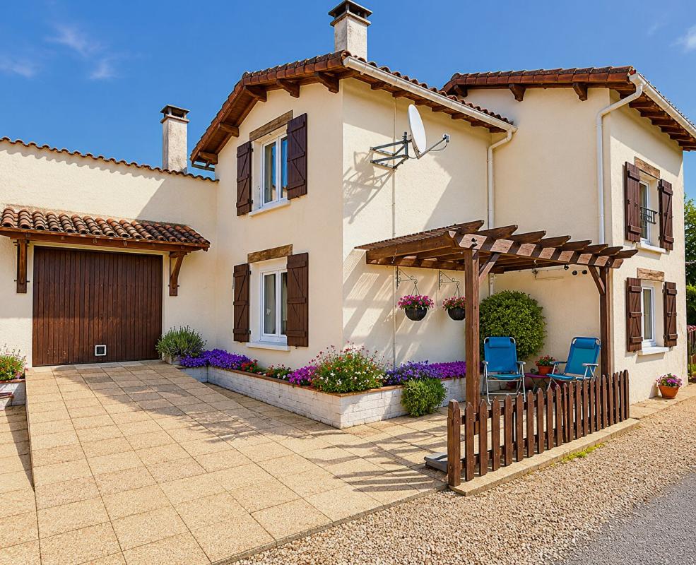 3 bedroom maison individuelle in Champagne Mouton, Charente, France
