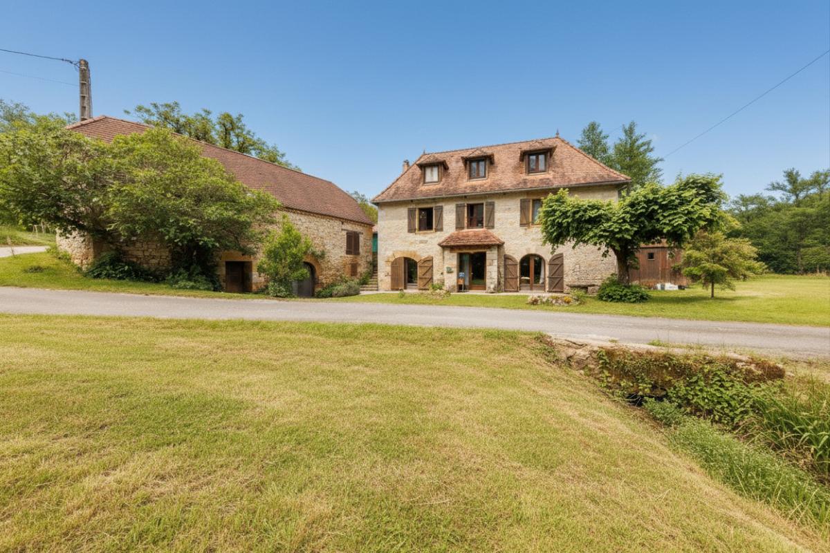 8 bedroom moulin in La Chapelle Aux Saints, Corrèze, France