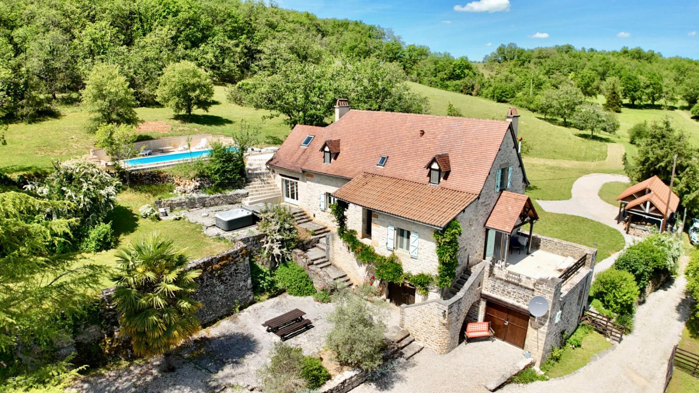 5 bedroom maison in Cajarc, Lot, France