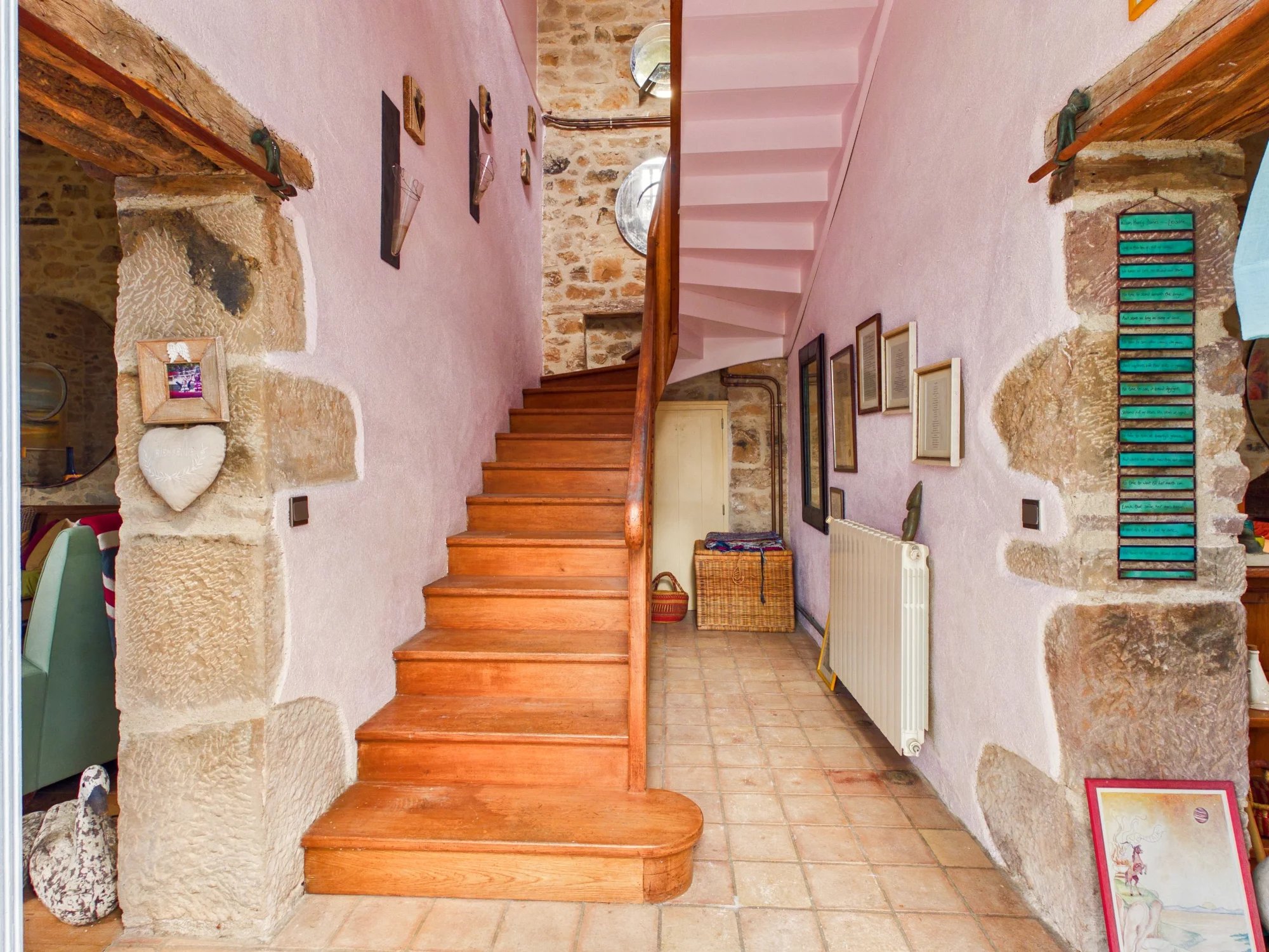 Stunning Restored Quercy Schoolhouse close to Najac, with Spacious Gîte and Pool, Midi-Pyrénées – France – BVI68989