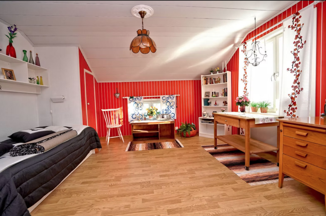 Furnished 3 Bedroom Scandinavian Home in Northern Sweden