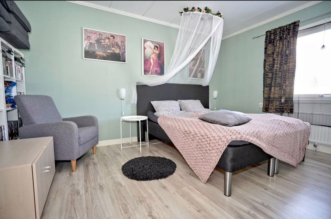 Tranquil Swedish Lifestyle Home with Sauna – Fully furnished – Morjärv- Norrbotten County – €41,000