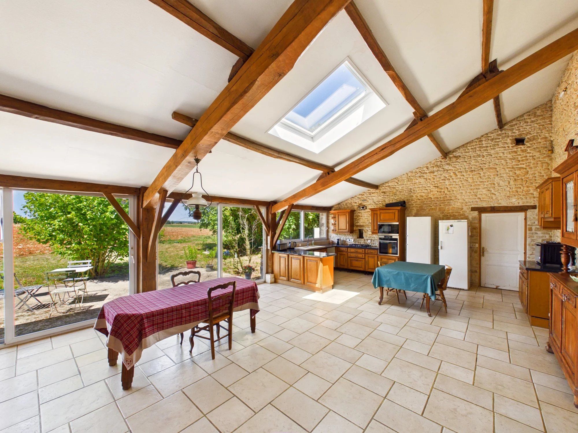 Exceptional Character Property with Separate Apartment, Potential Gîte, Garages and Large Hangar, Poitou-Charentes – France – BVI85873
