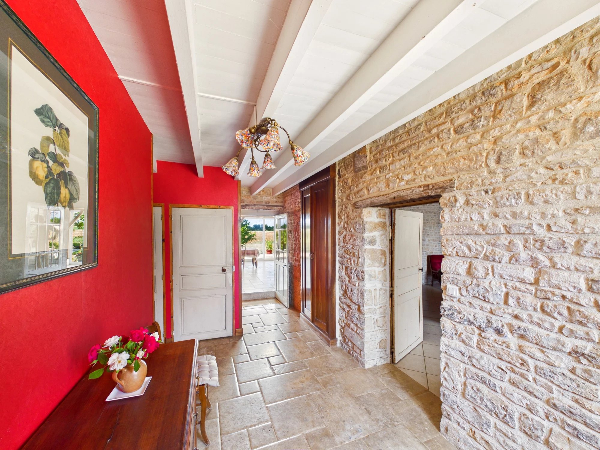 Exceptional Character Property with Separate Apartment, Potential Gîte, Garages and Large Hangar, Poitou-Charentes – France – BVI85873