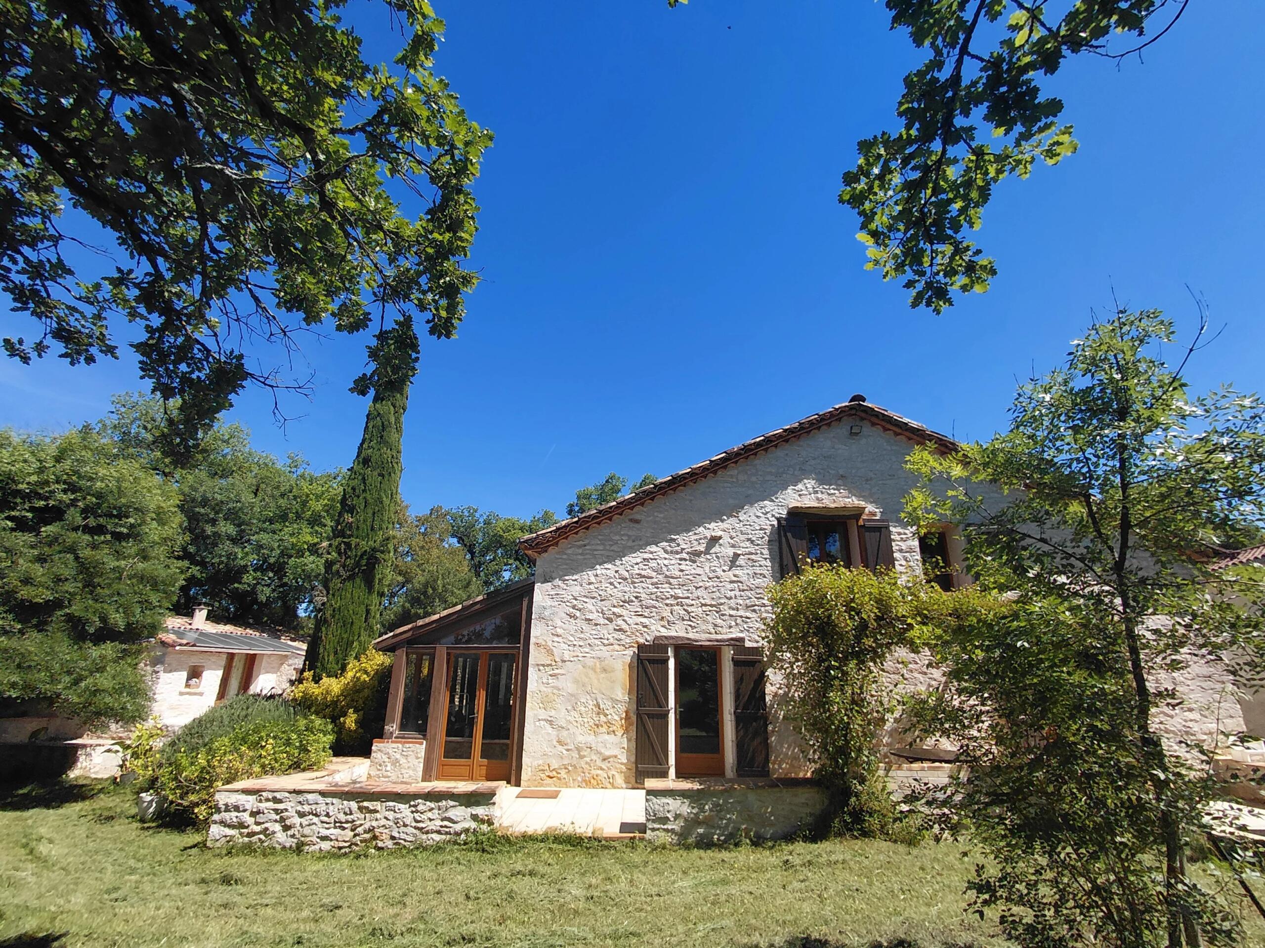 Eco-Friendly Character Home with Independent Guest Accommodation and Jacuzzi in Montricoux Area, Midi-Pyrénées – France – BVI86066