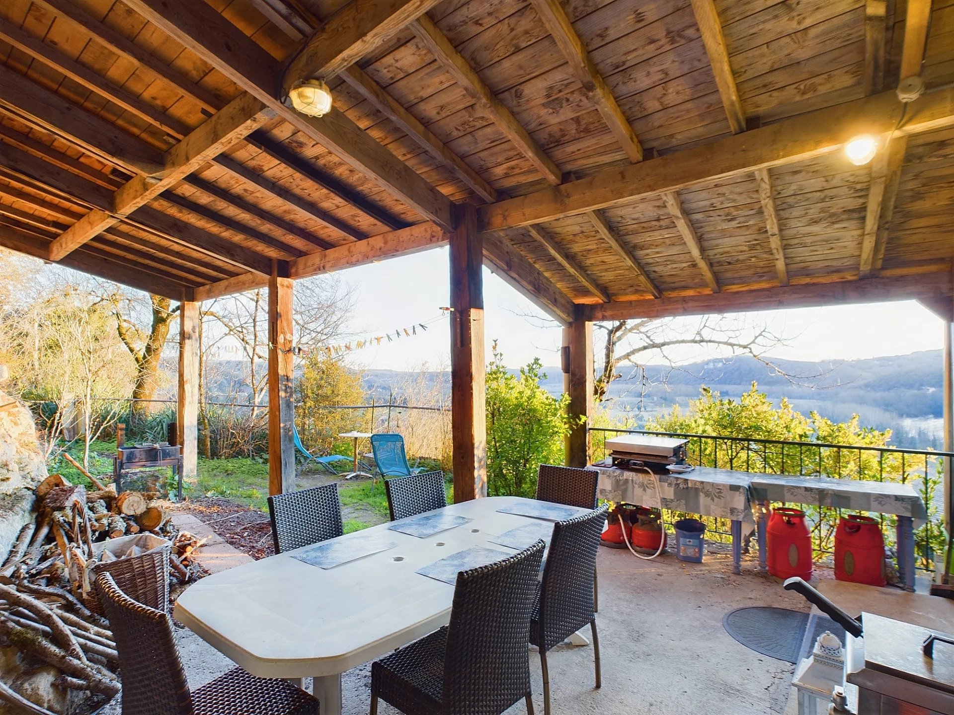 Exceptional Semi- Troglodyte House Property with Private Cave and Dordogne views., Aquitaine – France – BVI76815