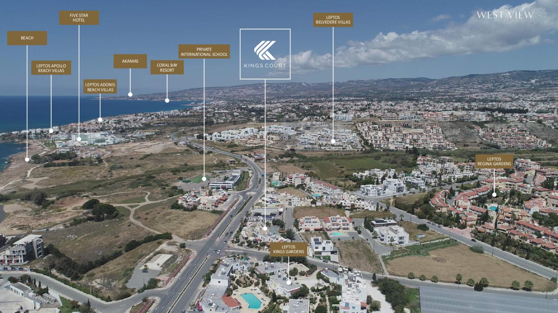 1 bedroom Apartments / Penthouses in Tombs Of The Kings, Paphos, Cyprus – A-KINGC-S002