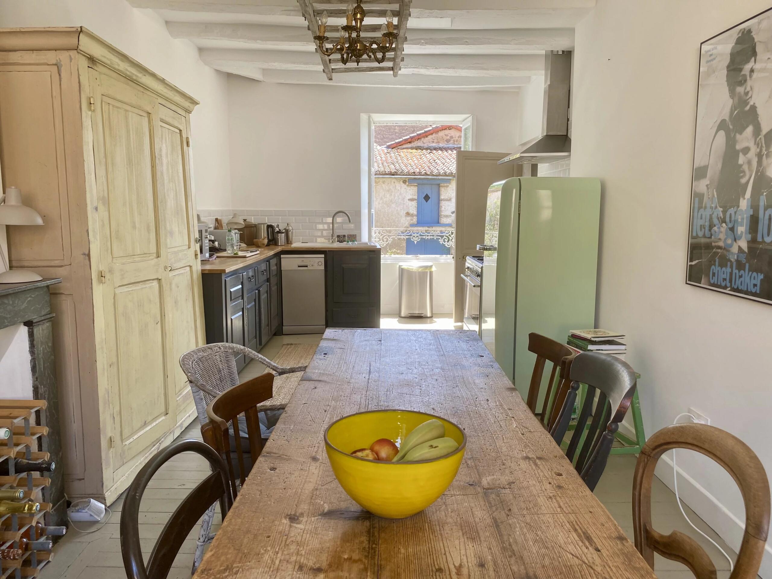 Charming French Townhouse in the Riverside Village of L’Isle -Jourdain, Poitou-Charentes – France – BVI77507