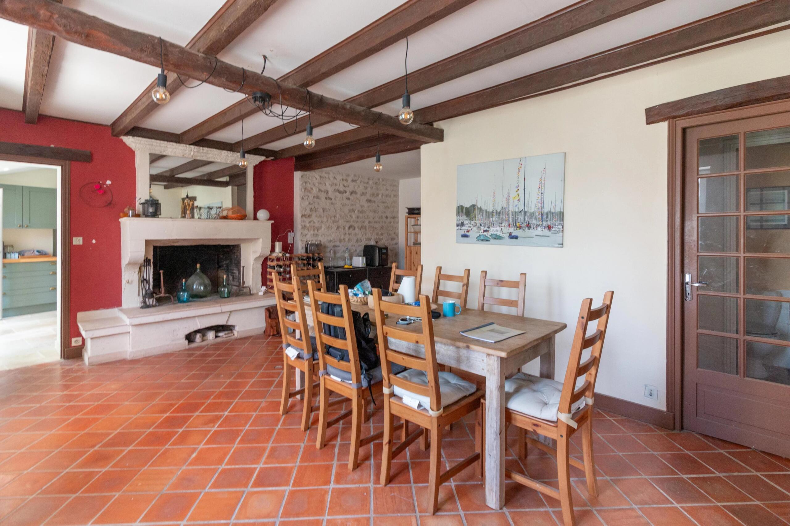 Spacious stone house with pool and outbuilding, Poitou-Charentes – France – BVI82955