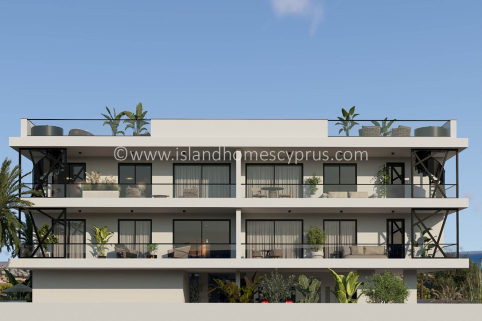 2 bedroom Apartment in Kapparis, Famagusta, Cyprus – EaK103dp