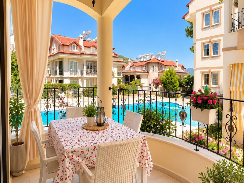 Elevated three bedroom Apartment in Tasyaka, Fethiye – TC2004