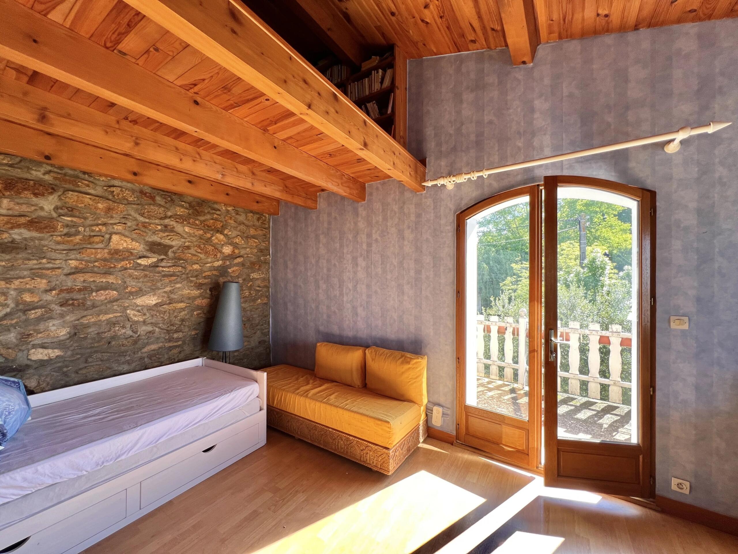 Charming Stone Village House with Garden and Garage near Montolieu, Languedoc-Roussillon – France – BVI83740