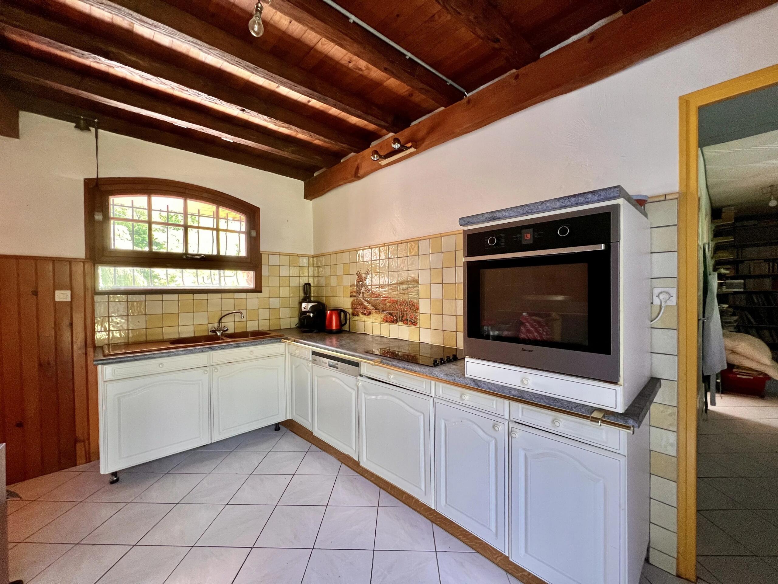 Charming Stone Village House with Garden and Garage near Montolieu, Languedoc-Roussillon – France – BVI83740