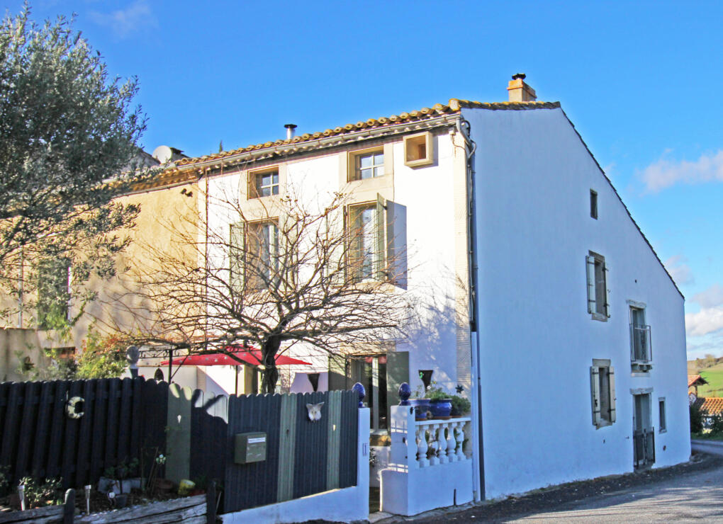 Beautifully renovated Maison de Vigneron with gîte and pool in the pretty village of Bellegarde