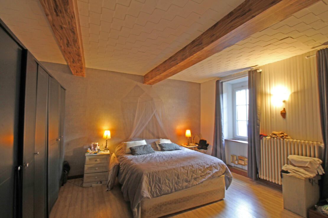 Charming, comfortable, stone village house with front garden and spacious rear terrace near Castelnaudary
