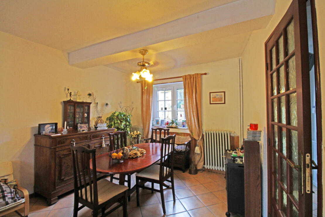 Charming, comfortable, stone village house with front garden and spacious rear terrace near Castelnaudary