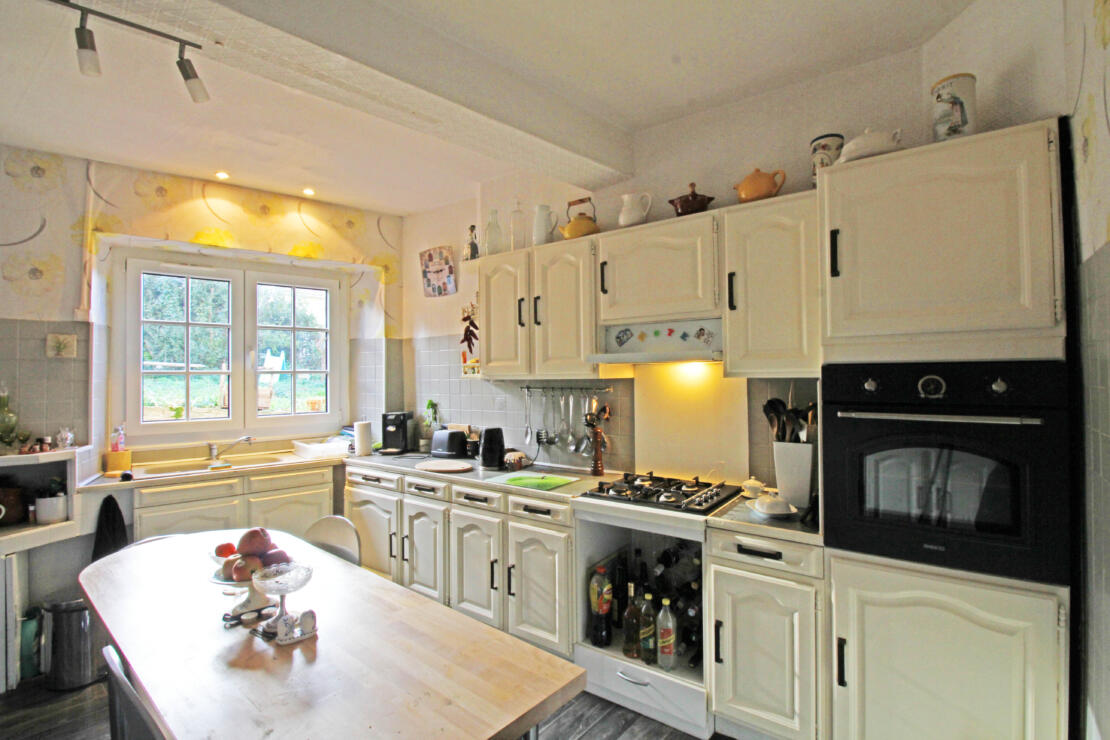 Charming, comfortable, stone village house with front garden and spacious rear terrace near Castelnaudary