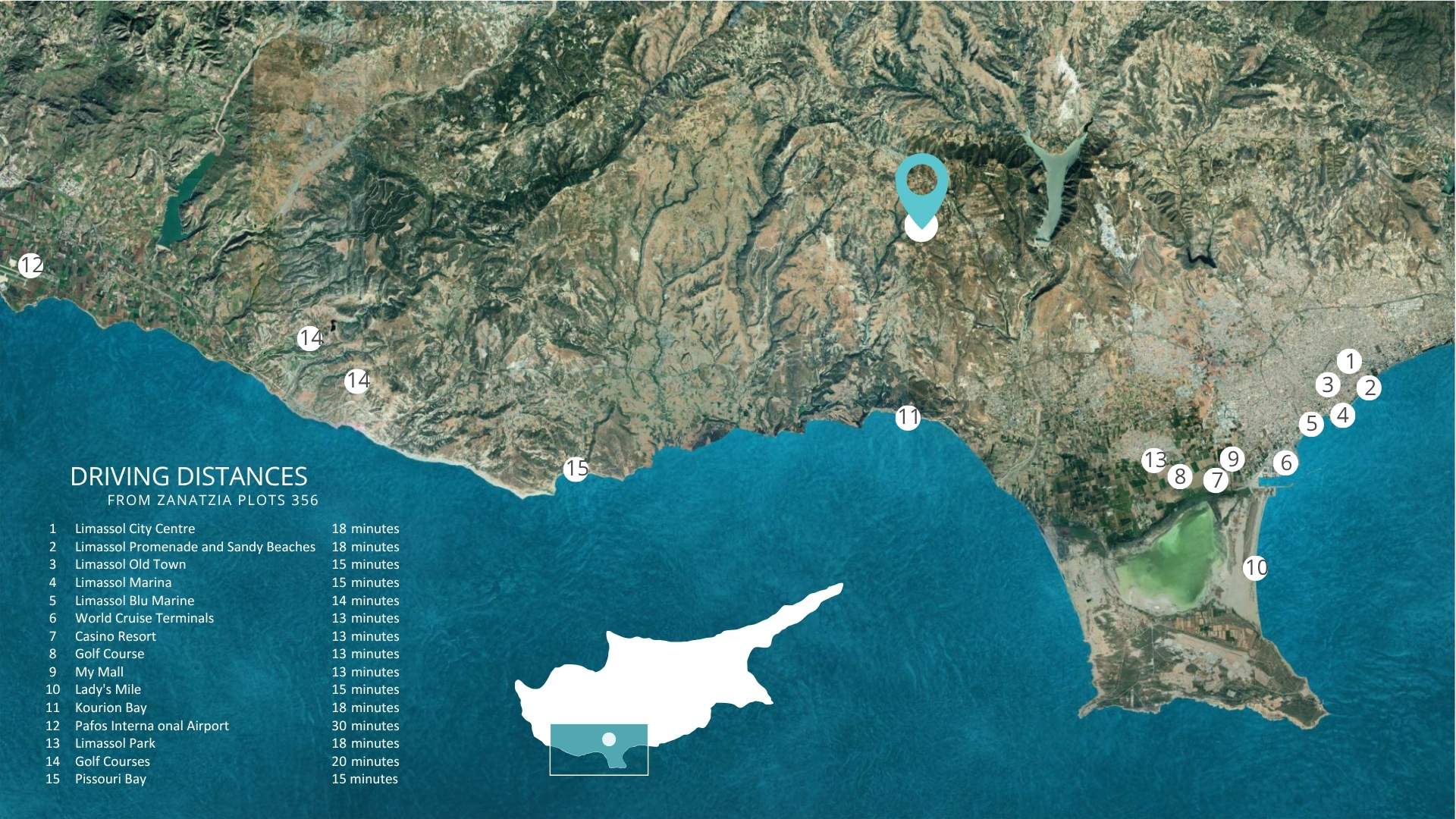 Plots & Land Parcels in Souni-Zanatzia, Limassol, Cyprus – P-ZANATZIA-356