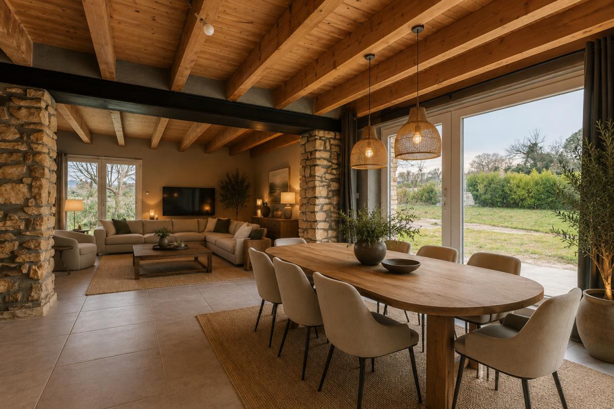 5 bedroom gite in Saint Alexandre, Gard, France