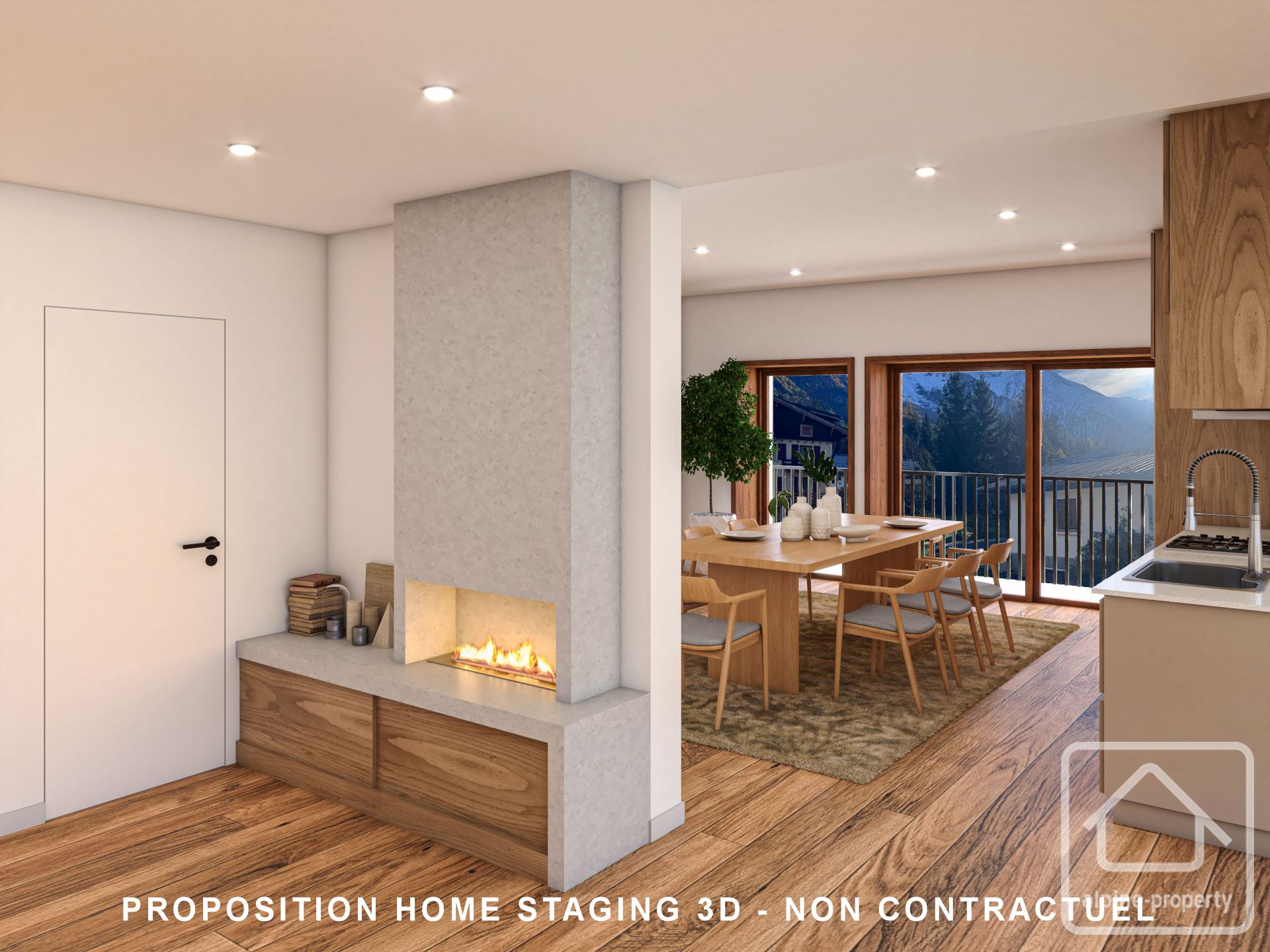 Triplex 4 Bedroom Apartment With Mont Blanc Views, Close To Chamonix Centre, Storage & Private Parking – CIELA